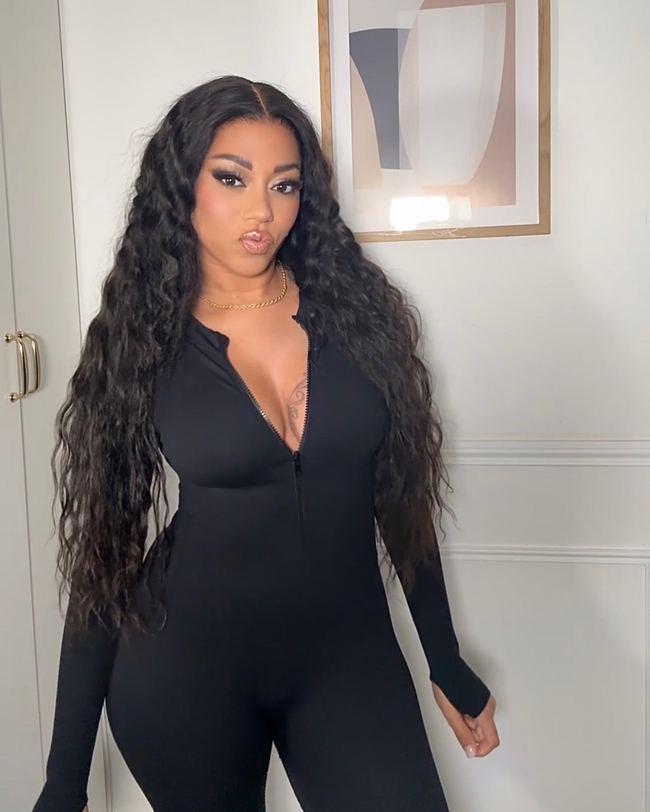 Wig ondulé