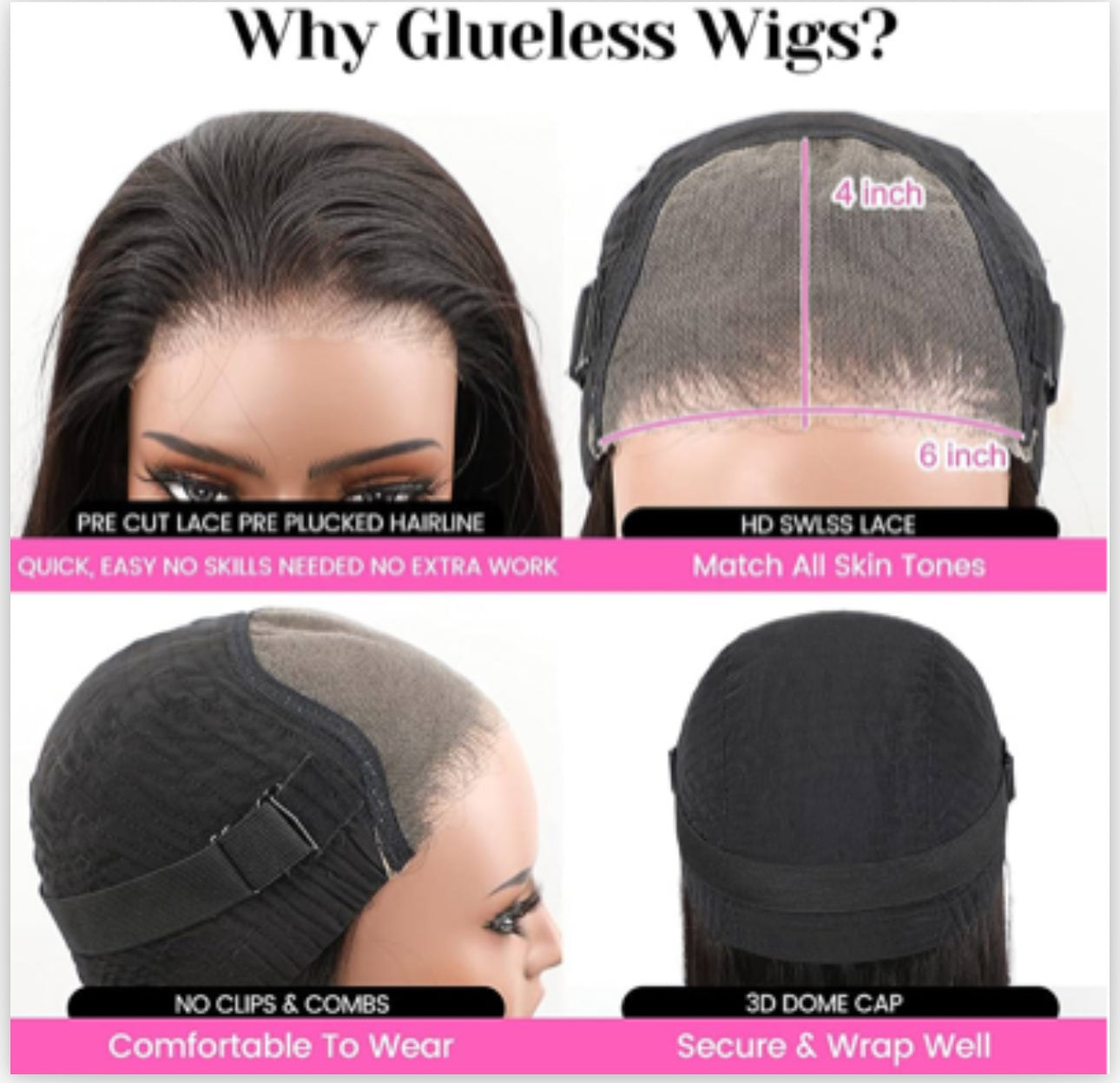 Glueless Lisse ✨